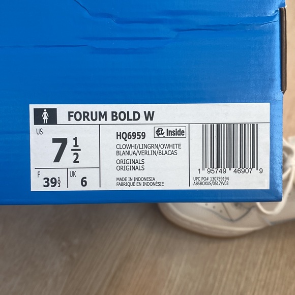 COPY - Adidas Forum Bold w - Picture 4 of 4